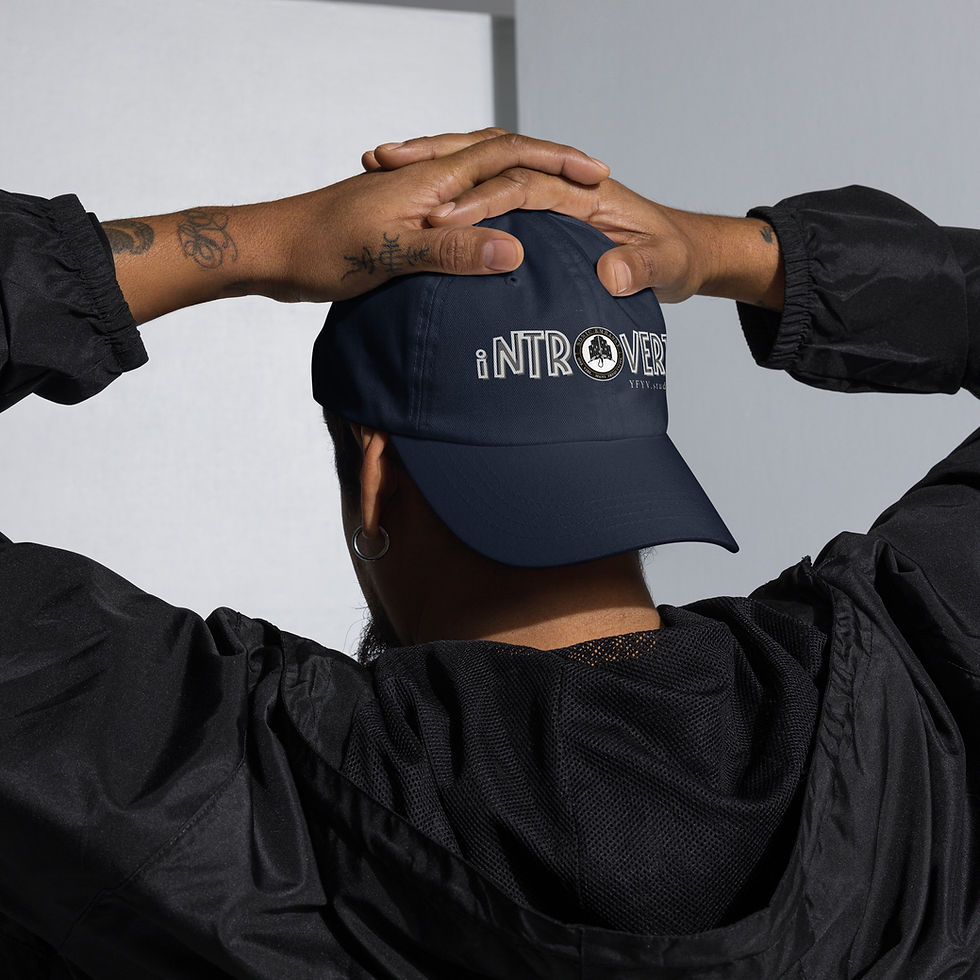 Thumbnail: Introvert | Classic curved visor 'Dad' Hat