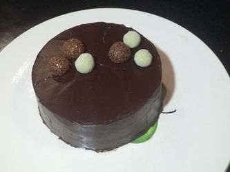 Bolo de Dois Brigadeiros