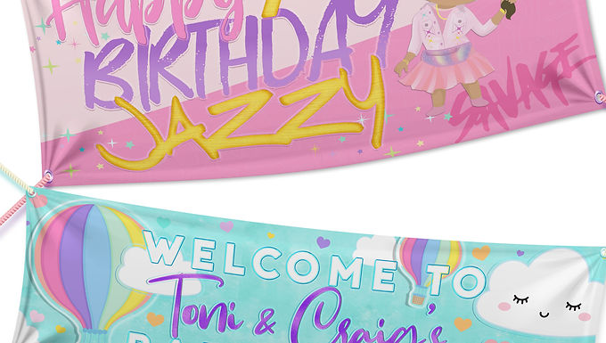 Banners - Choose Your Size