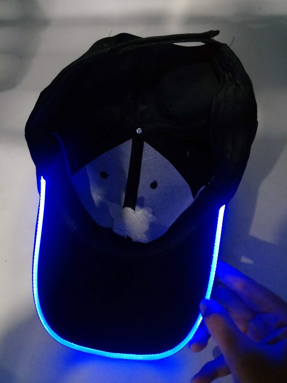 Miniature : CASQUETTE LUMINEUSE LED