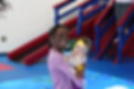 girl carry baby