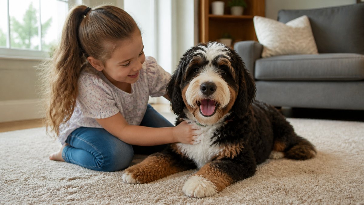 Are Bernedoodles Hypoallergenic for Kids? A Parent's Guide