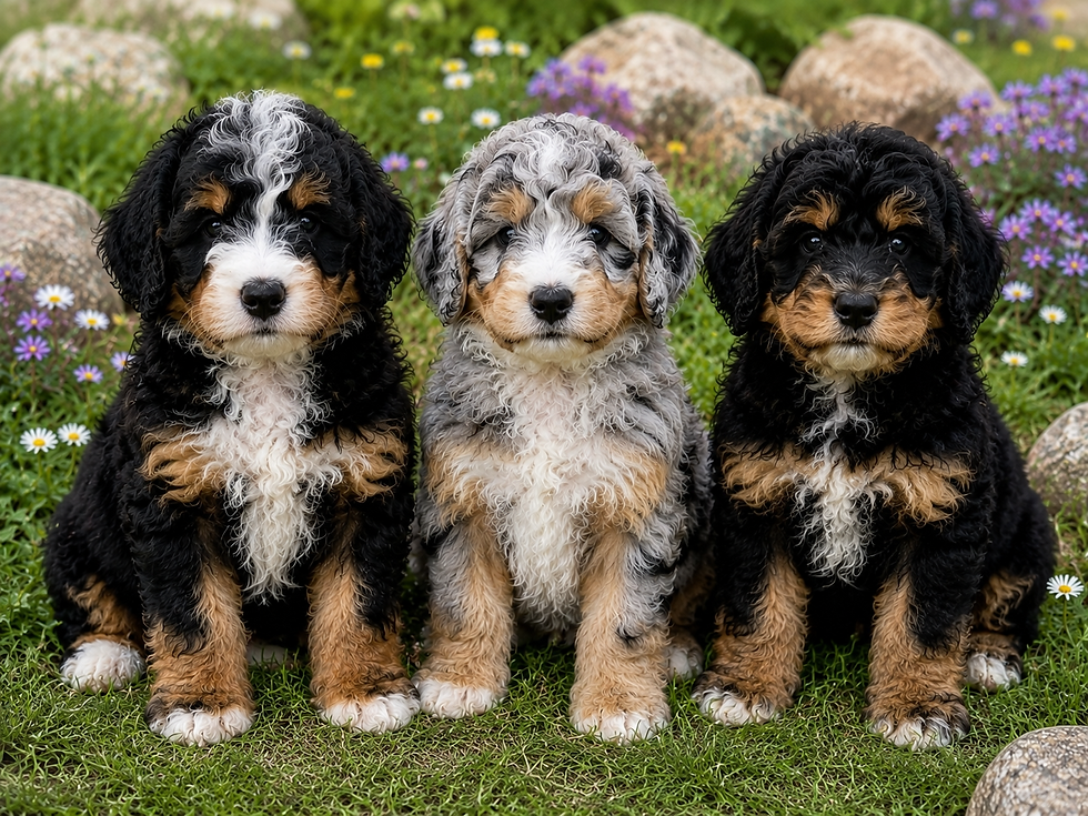 Bernedoodle pups 2