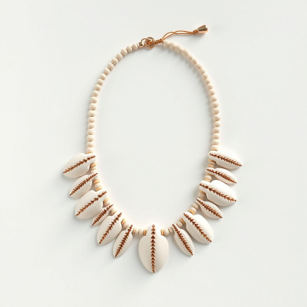 Shell Beaded Necklace