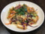 Vegan Vietnamese Coleslaw with Vegetables and Tofu
