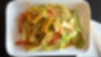 Vegan Singapore Noodle with Vegetables and Tofu
