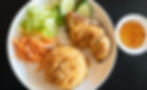 Crispy chicken with tomato rice