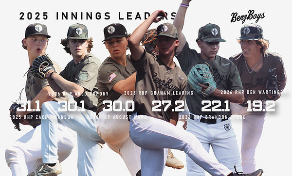 2025 Innings Leaders