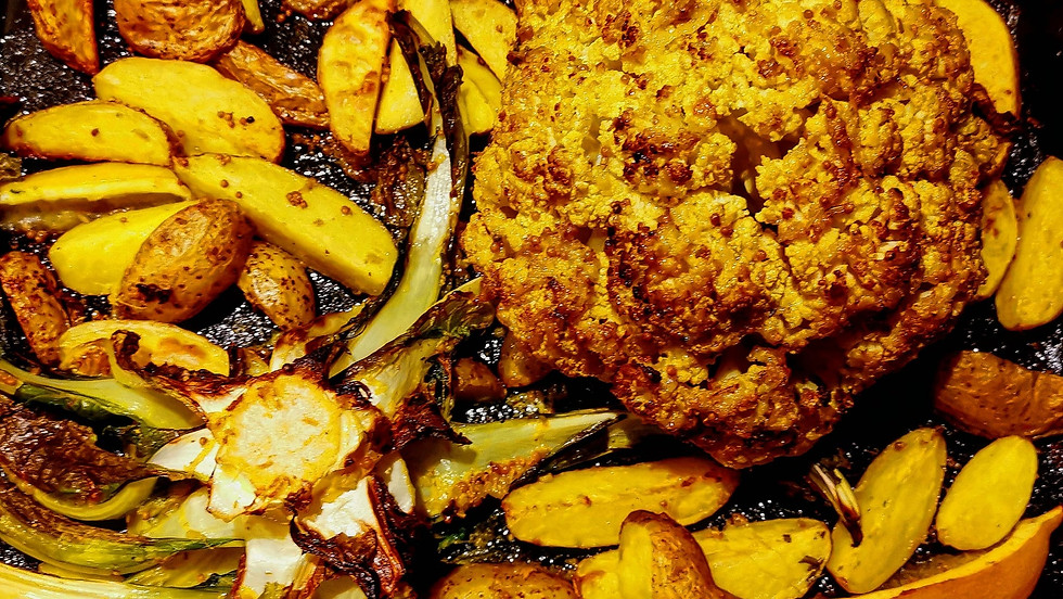 Zero-Waste Golden Cauliflower - No One Can Resist This!
