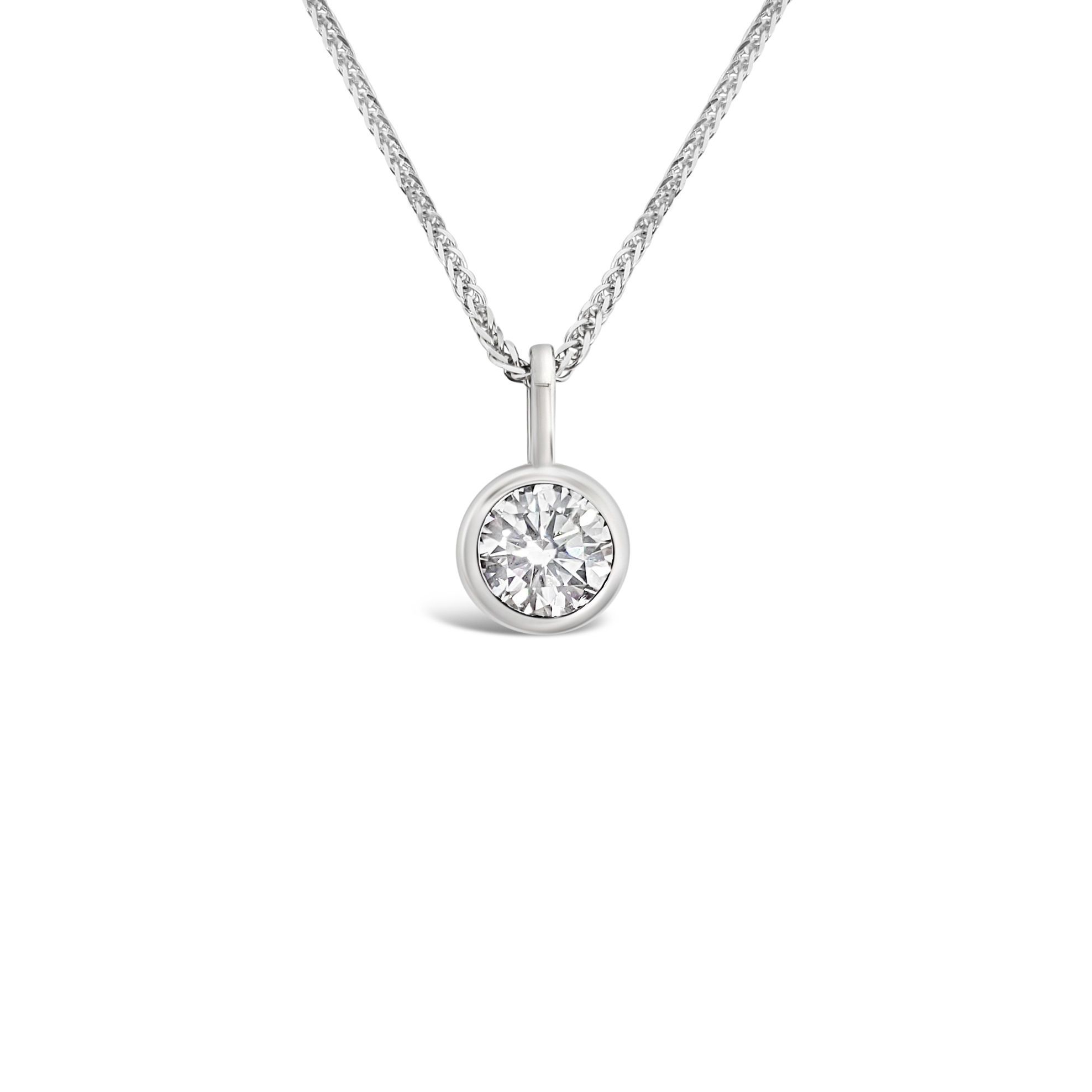 Diamond 18K Necklace 0.35ct