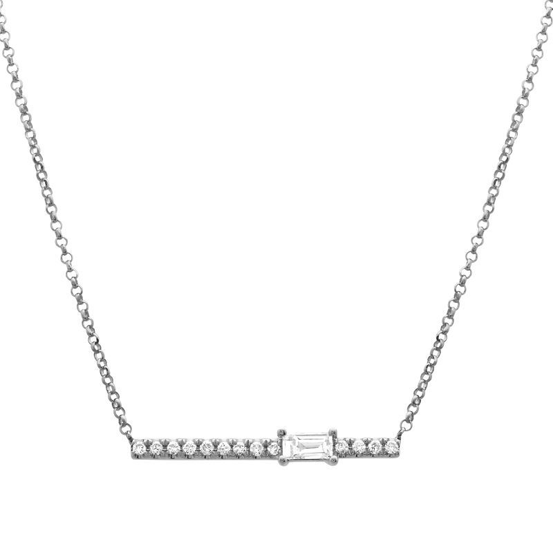 White Gold Diamond Necklace