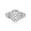 Thumbnail: Diamond 18K ring setting