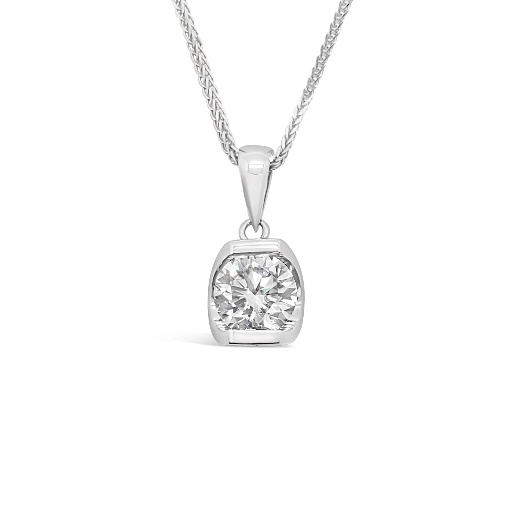 18K necklace setting