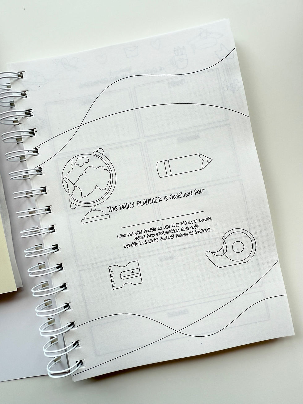 Thumbnail: Undated Daily Planner (Set of 2)