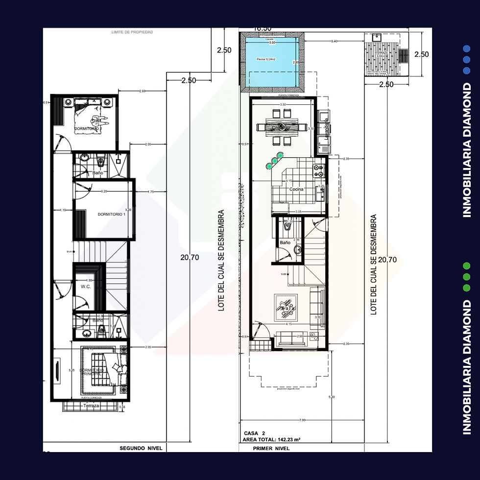Thumbnail: San Pedro Sula, Townhouse en Venta, Res. Villa Real, Sector Mackey