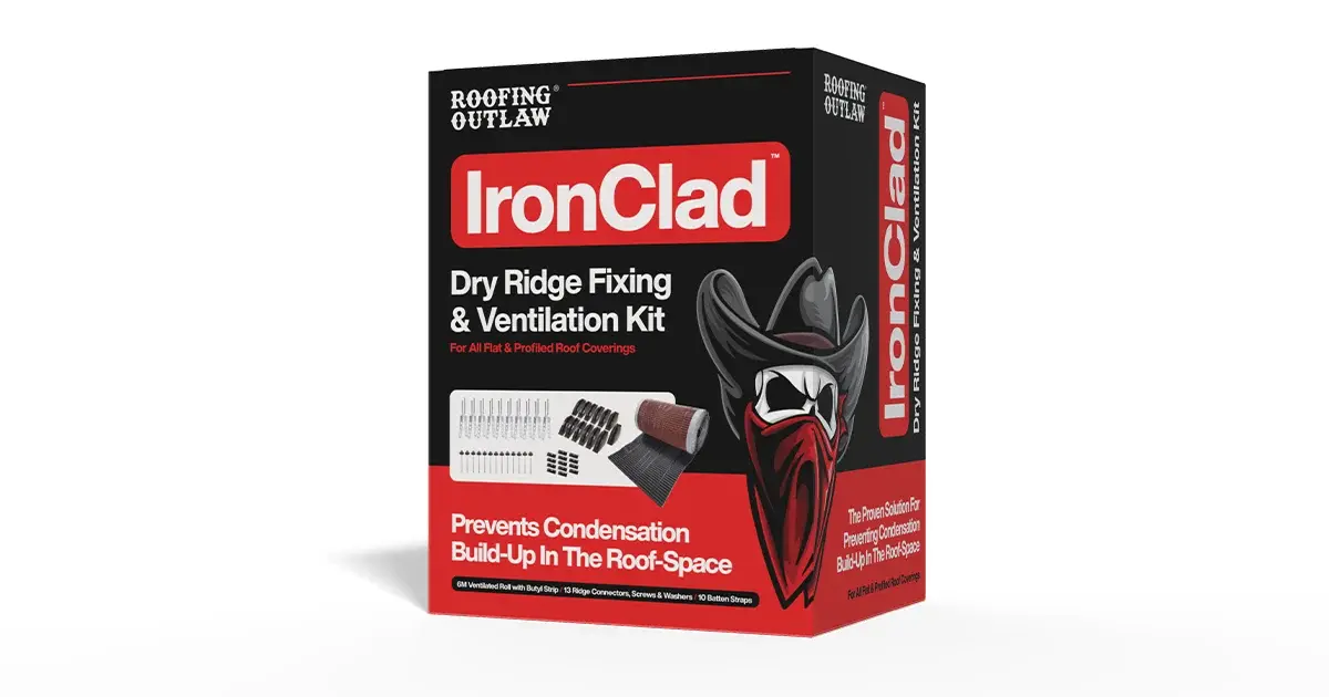 Ironclad™ – Premium Ridge Fixing & Ventilation Kit
