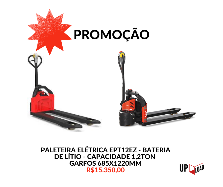 Paleteira elétrica 1,2ton