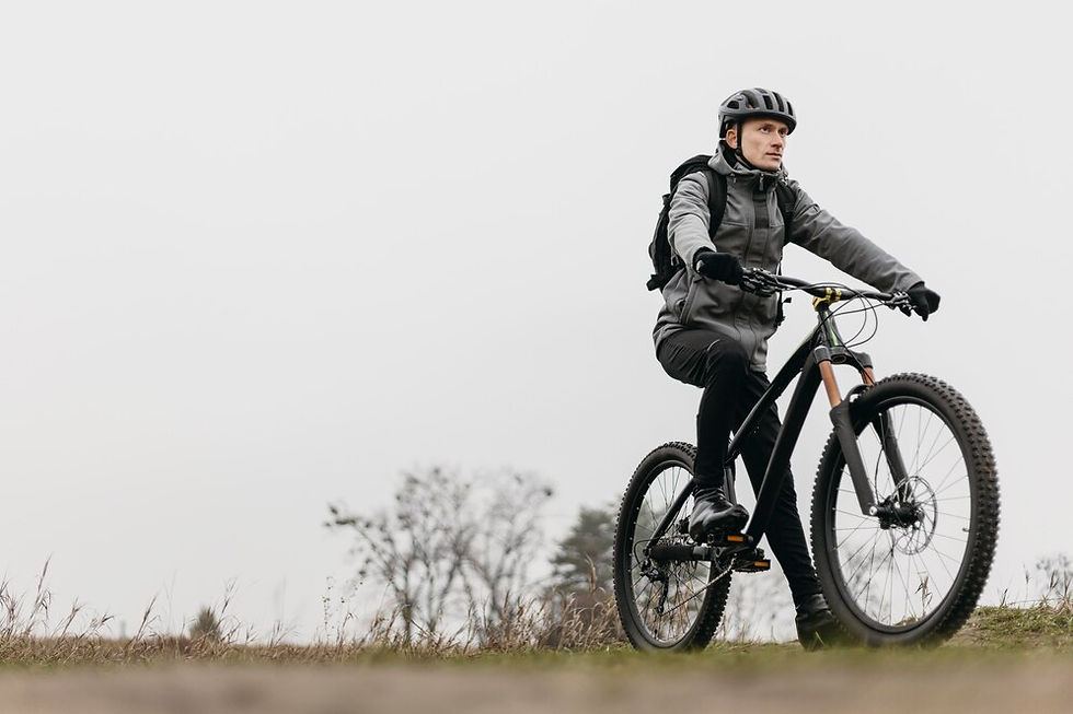 man ride a bike benefits of cycling