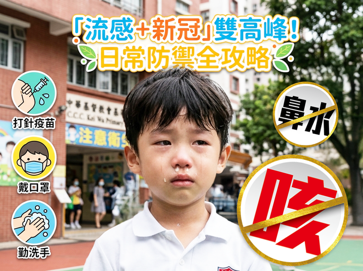 迎戰夏季「流感＋新冠」雙高峰！ 日常防禦全攻略