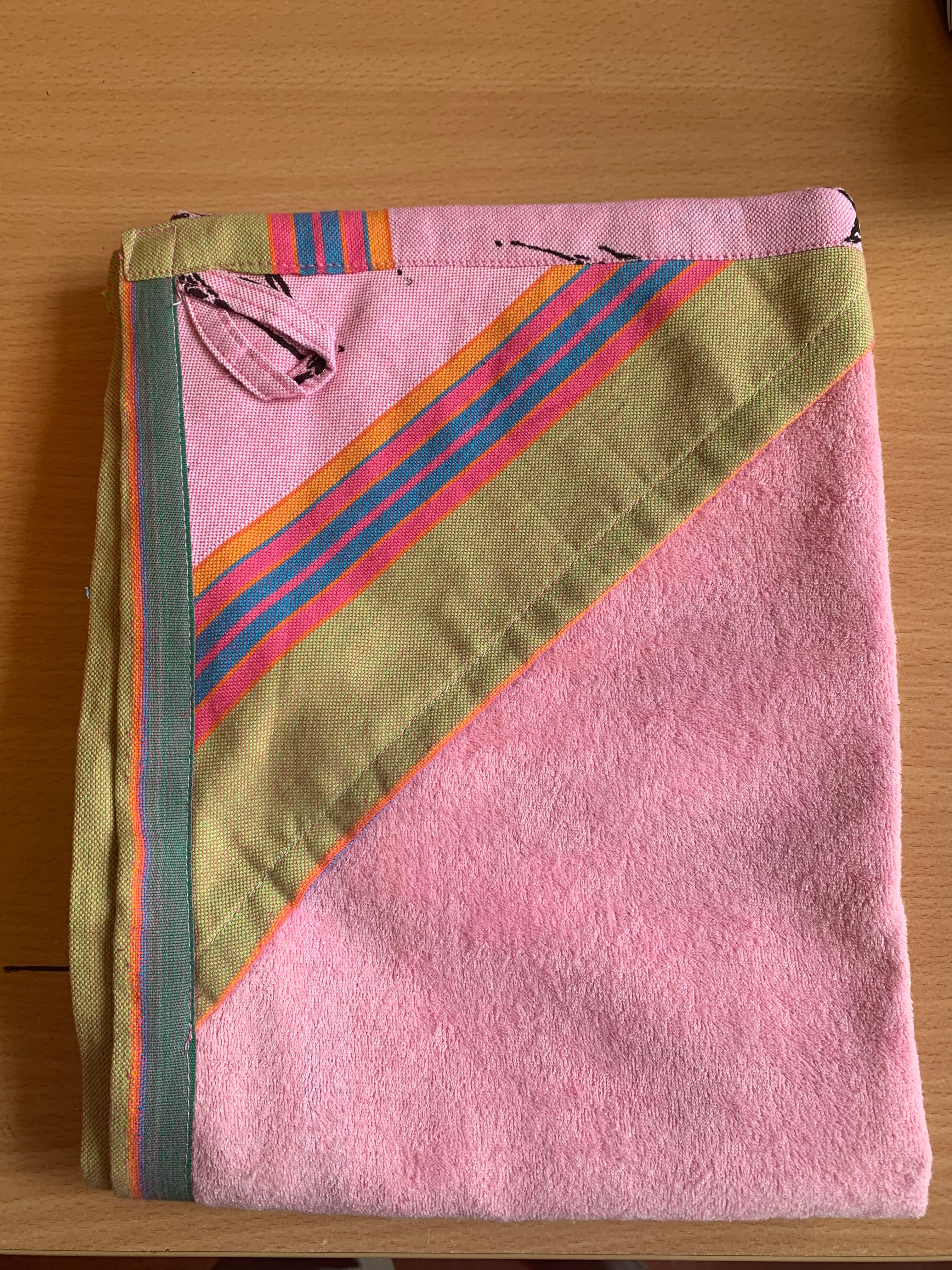 Baby Bath Towel Baby PInk