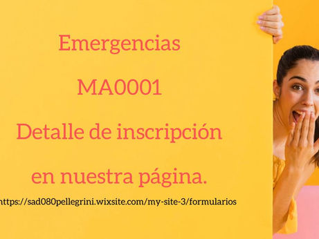 EMERGENCIA - MA0001