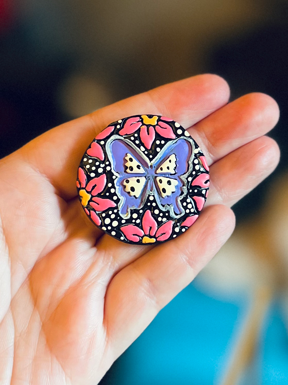 Thumbnail: Handmade Butterfly Brooch / Pin