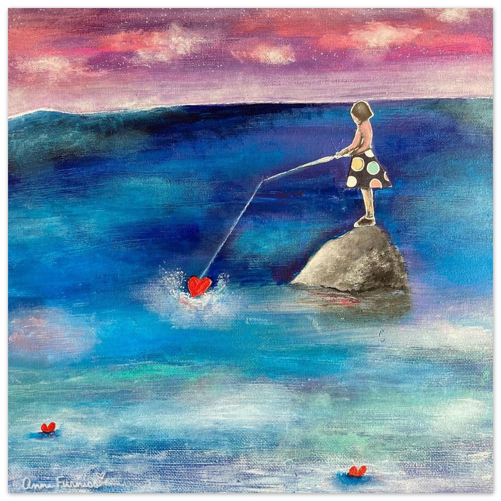 Museum-Quality Matte Print 10" x 10″ "Worth the Wait"