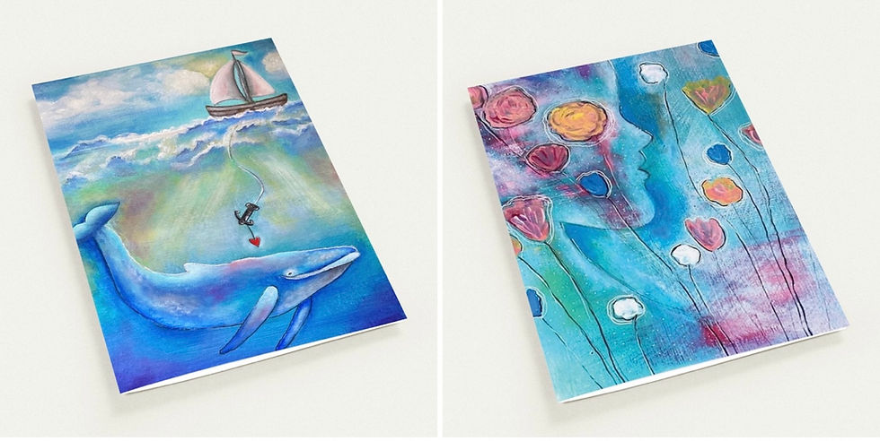 Thumbnail: Anni’s Art Assorted Card Set - 15 Beautiful Greeting Cards with Envelopes