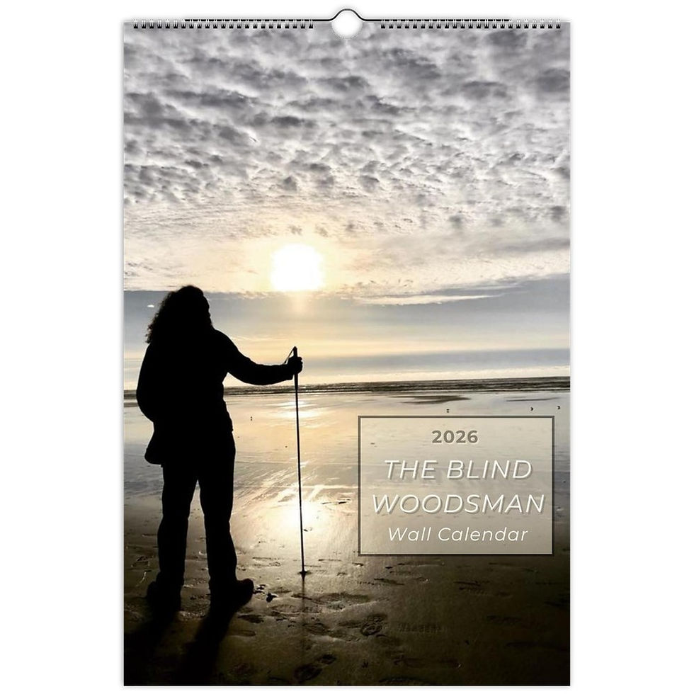 Wall Calendar 2026 "The Blind Woodsman" - Photos by Anni Furniss