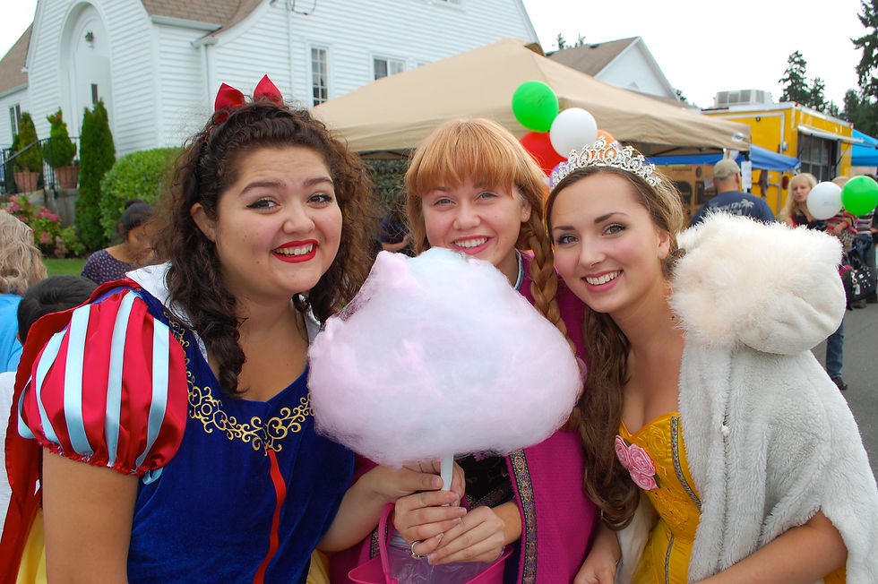 Princes Snow White, Anna & Belle
