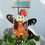 Thumbnail: Chicken whirligig yard decor