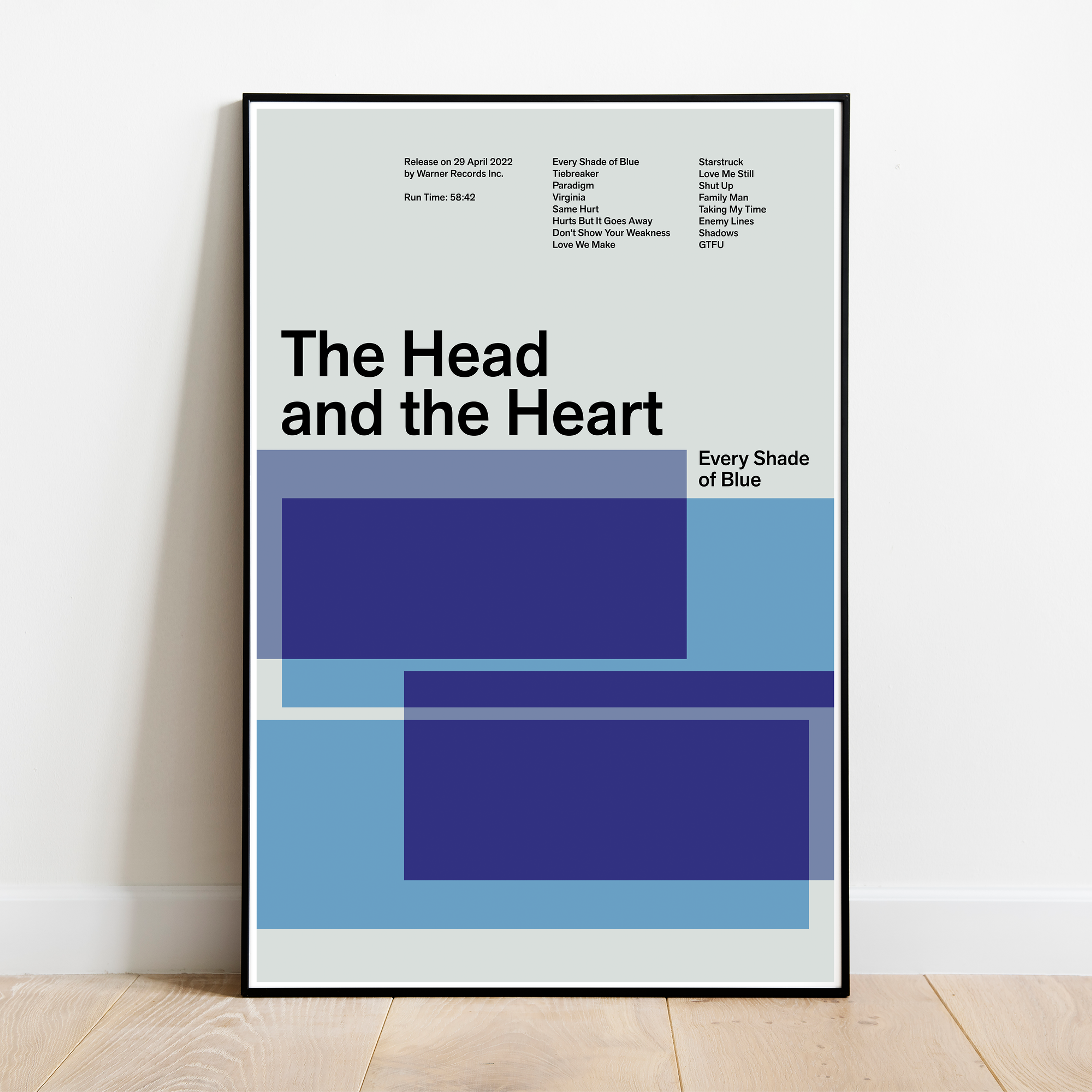 The Head and the Heart - Every Shade of Blue