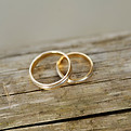Gold wedding rings