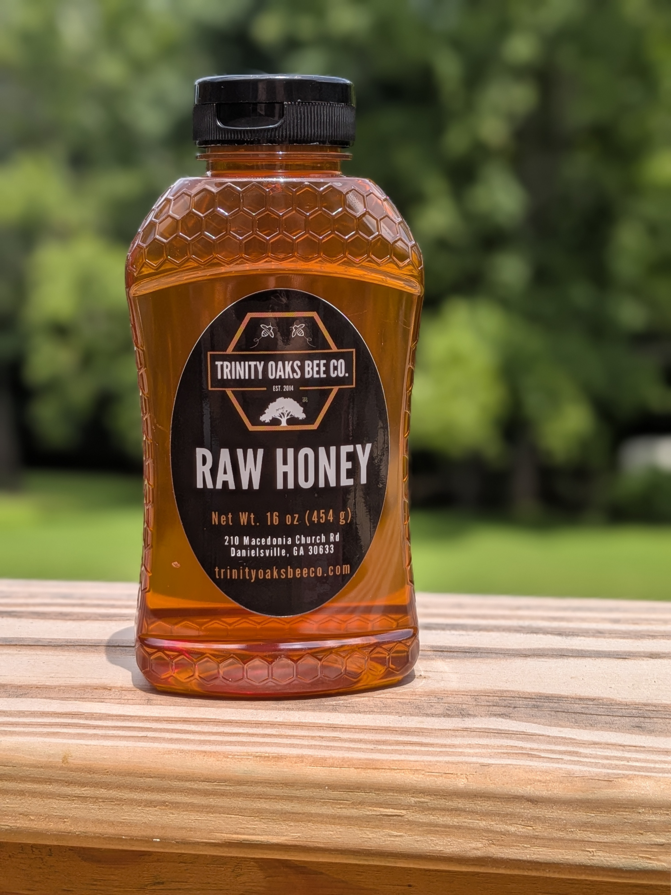 Raw Wildflower Honey - 1 lb. Squeeze Bottle