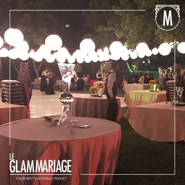 Le Glam Mariage - Iluminación