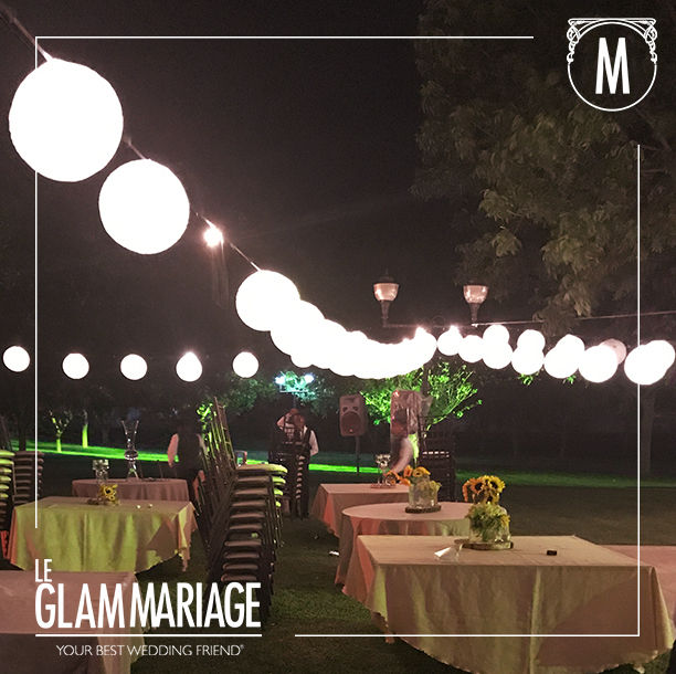 Le Glam Mariage - Iluminación