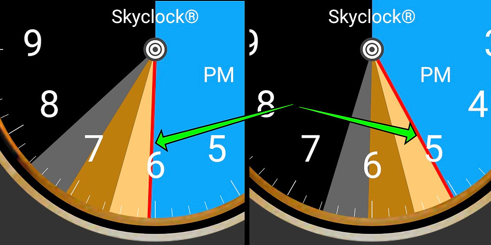 DST Rockville PM Skyclock