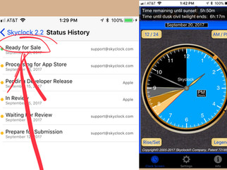 Skyclock Ready for Sale - It Never Gets Old (and a note about the new version)