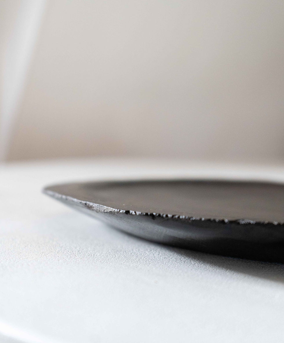 Thumbnail: Hand-Carved Indonesian Slate Stone Tray