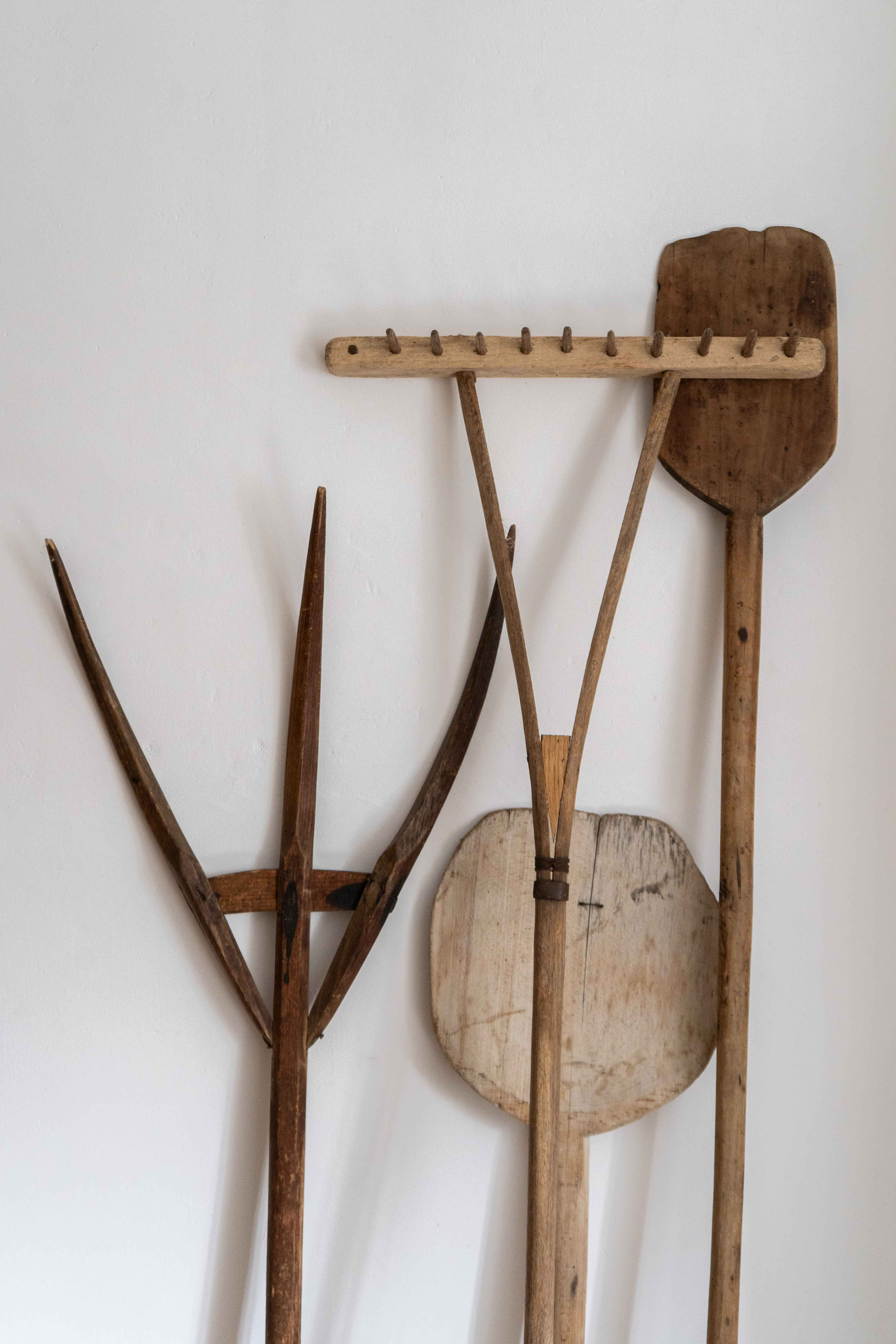 Large Antique Hungarian Bread Peel