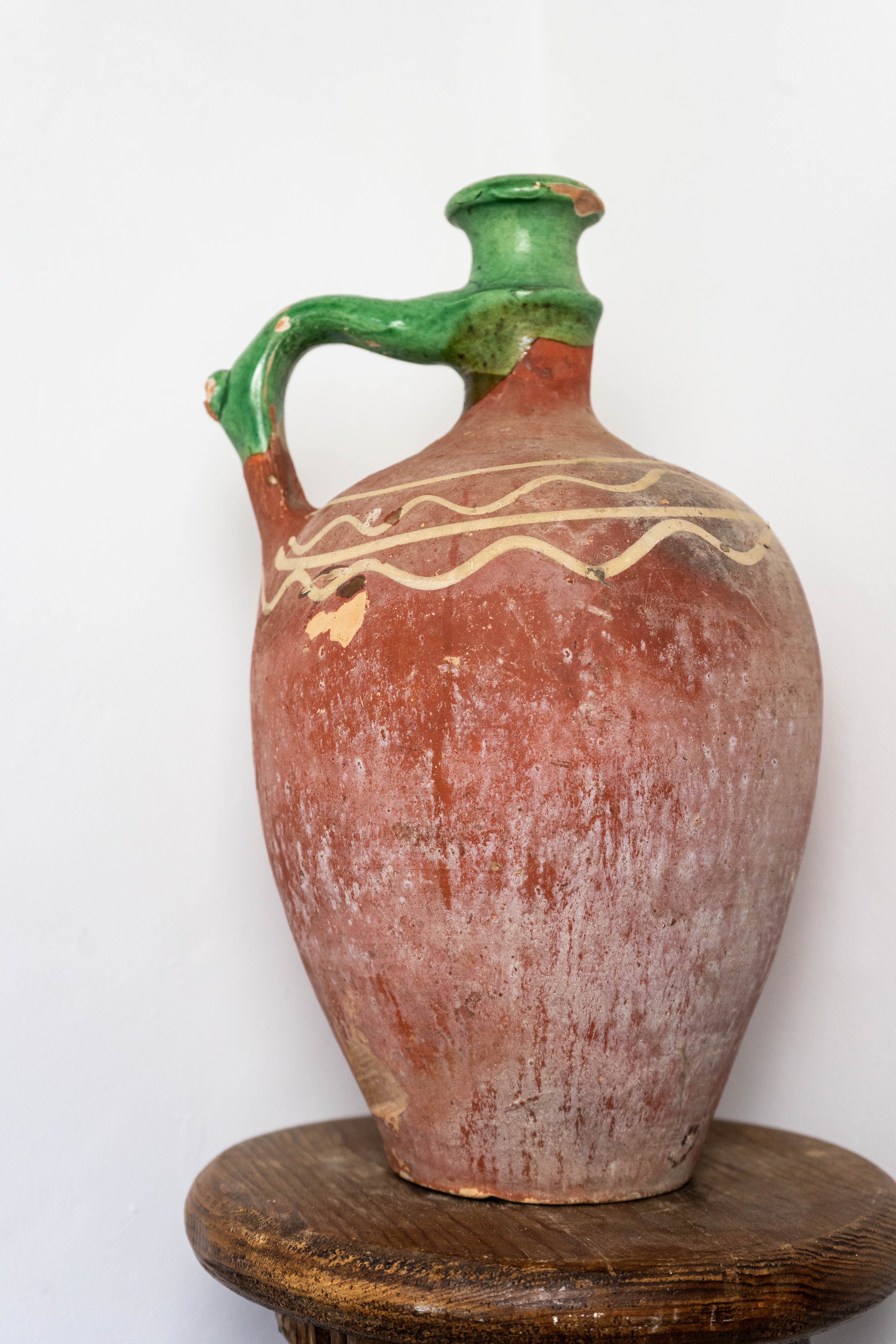 Folk Ceramic Hungarian Water Jug