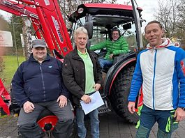 Neuer Traktor für das Greenkeeping eingetroffen