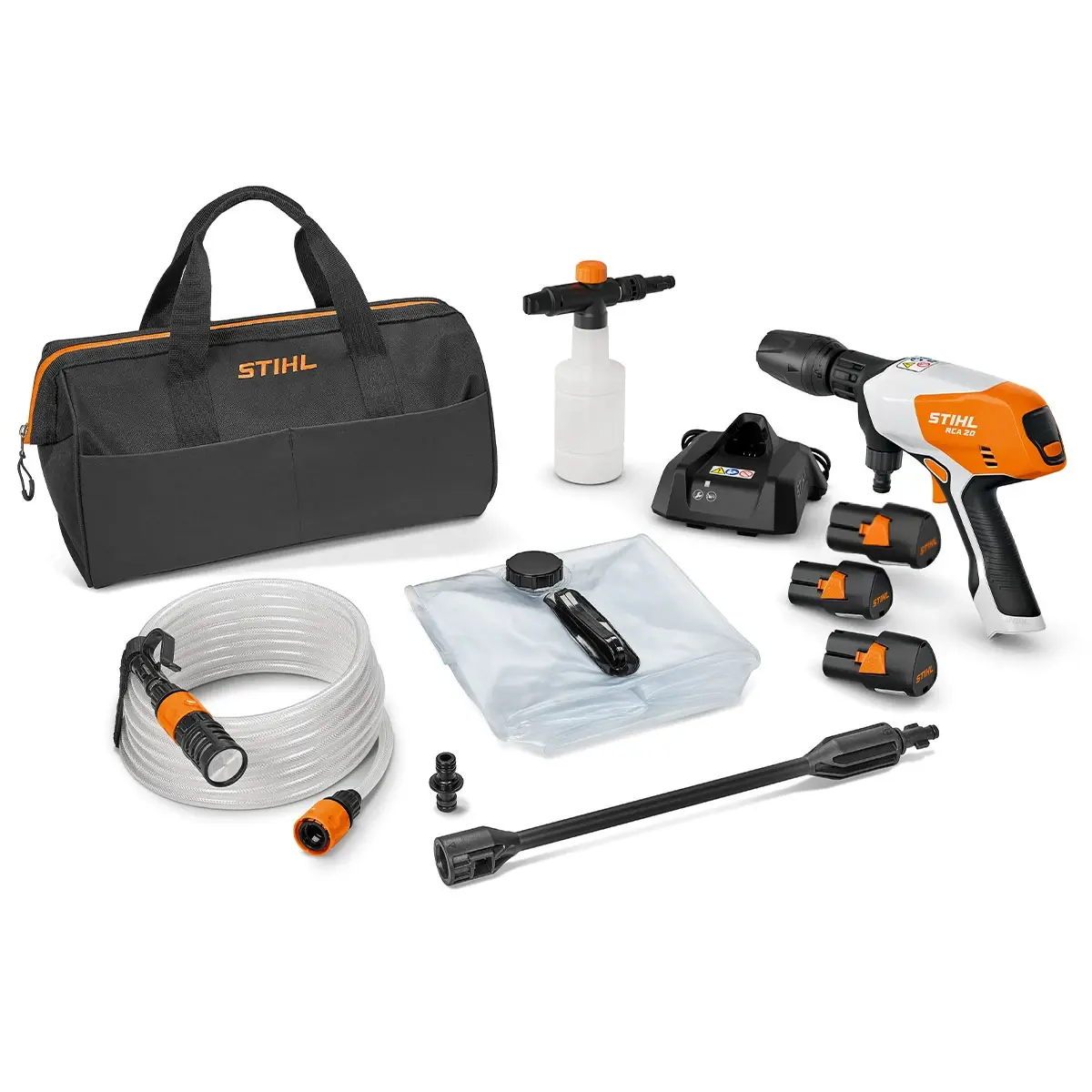 Stihl RCA20 Cordless Handheld Pressure Washer - including Battery and Charger