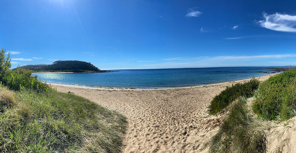 Scenic entrance to Batemans Bay, NSW South Coast.