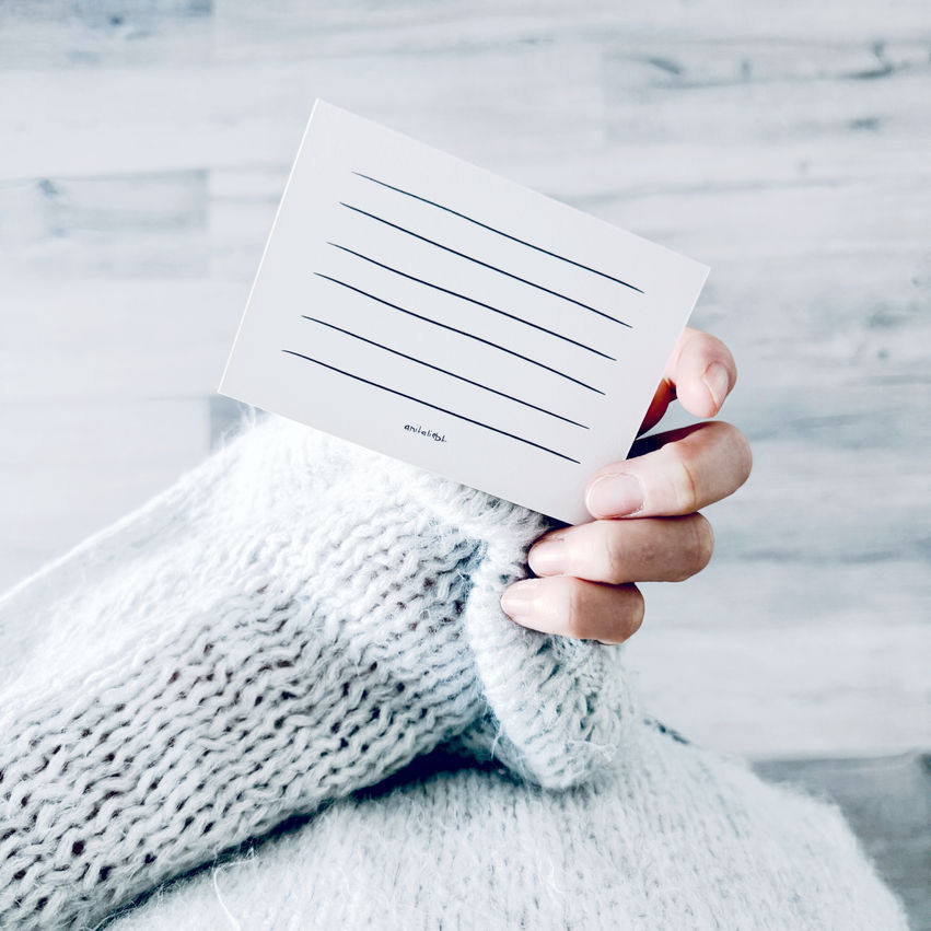 mini:cards I christmas:edition I für dich. I anitaliebt