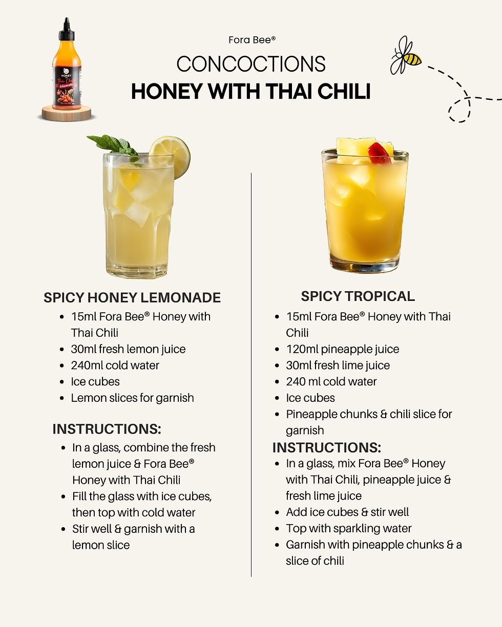 Thumbnail: Fora Bee Honey with Thai Chili (380g)