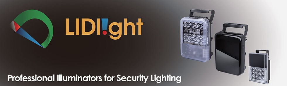 LIDlight is a professional illuminators for security lighting