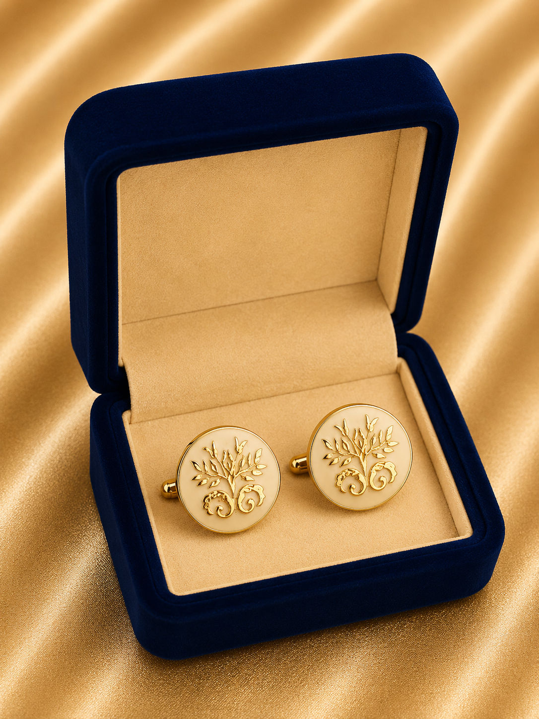 Ivory Crest Royale Cufflink