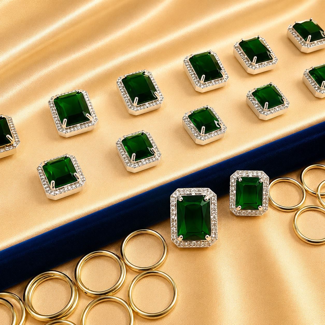 Verde Majesty button set