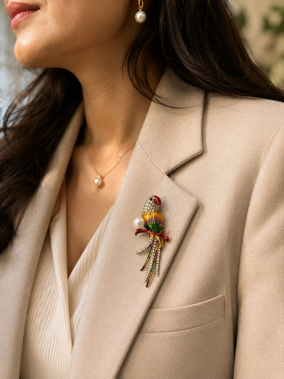 Thumbnail: Reusable parrot Rakhi set
